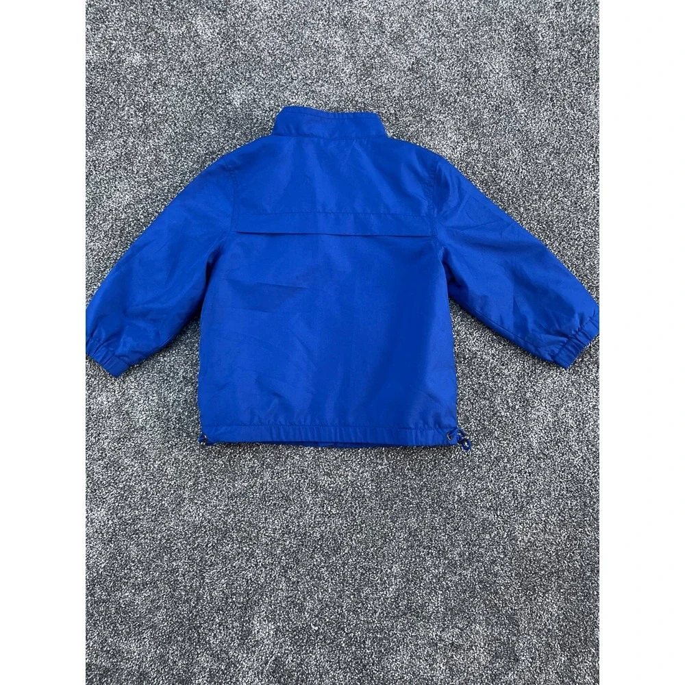 Janie and‎ Jack Blue Full Zip Jacket Windbreaker Toddler 12-24 Months